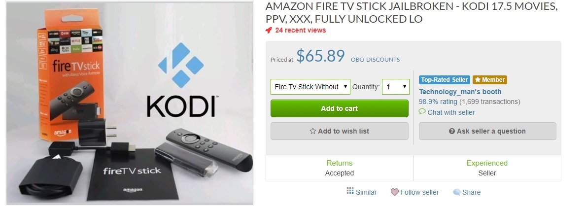Unlocked Fire TV